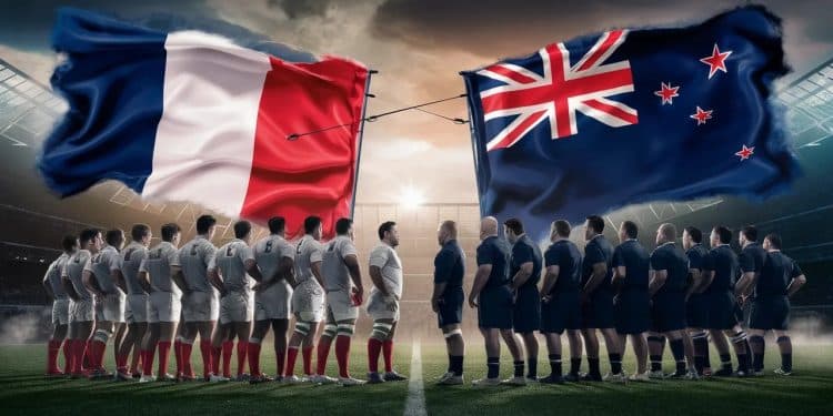 Mondial de Rugby U20 : France-Nouvelle-Zélande, le Choc des Titans - Viral Mag Le match France Nouvelle Zélande au Mondial de rugby U20 sannonce épique Découvrez les enjeux de cette confrontation au sommet entre les Bleuets et les Baby Blacks Viral Mag