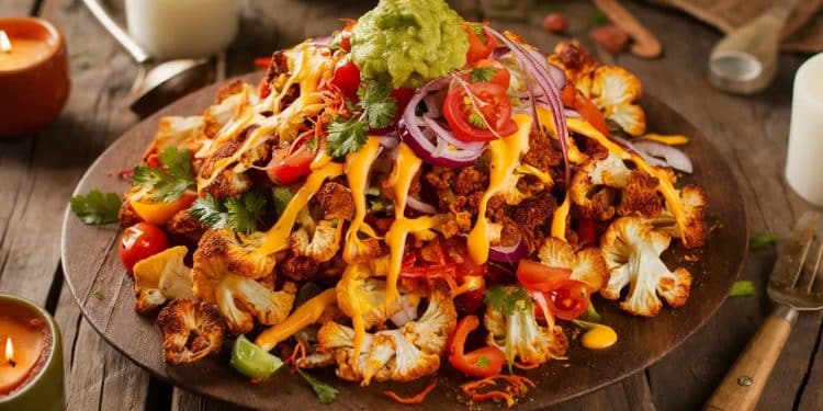 Nachos au Chou-Fleur : Le Snack Sain qui Cartonne ! - Viral Mag Découvrez la recette des nachos healthy au chou fleur qui fait fureur Croustillants savoureux et nutritifs ils révolutionnent lapéro Tous les secrets pour les réussir Viral Mag