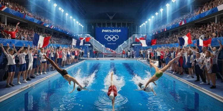 Natation aux JO Paris 2024 : Ambiance électrique à la Paris Défense Arena - Viral Mag La natation fait une entrée fracassante aux JO de Paris 2024 Plongez dans lambiance survoltée de la Paris Défense Arena et découvrez les premières réactions des nageurs français Viral Mag