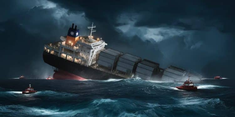 Naufrage mortel au large de Taïwan : 9 marins birmans portés disparus - Viral Mag Un cargo tanzanien a sombré au large de Taïwan lors du typhon Gaemi entraînant la disparition de 9 membres déquipage birmans Les secours sont en cours Viral Mag