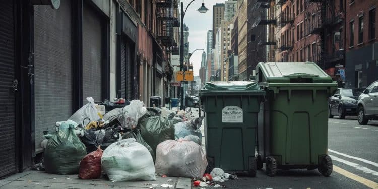 New York Passe Enfin Aux Conteneurs Poubelles ! - Viral Mag New York innove en santé publique  fini les sacs poubelles jonchant les trottoirs place aux conteneurs  Découvrez cette révolution écolo   Viral Mag