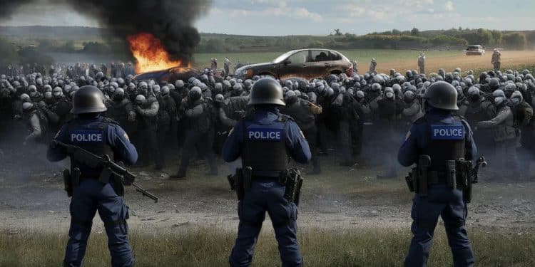 Menaces armes saisies activistes fichés S Les forces de lordre se préparent à un été tendu face à la mobilisation anti bassines   Viral Mag