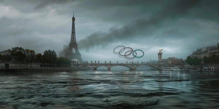 Paris 2024 JO : la mi-journée en triomphe et inquiétude - Viral Mag Les Jeux Olympiques de Paris 2024 sont marqués par des victoires françaises et lincertitude liée à la pollution de la Seine Le point à mi parcours Viral Mag