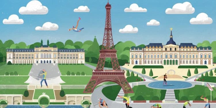 Paris 2024 : Un spectacle grandiose dans des lieux d’exception - Viral Mag Les Jeux Olympiques de Paris 2024 offrent un spectacle monumental dans des sites emblématiques de la capitale française à couper le souffle   Viral Mag