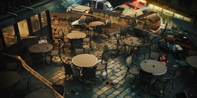 Paris sous le choc : un mort et plusieurs blessés dans une attaque au volant - Viral Mag Un chauffard ivre a fauché la terrasse dun café à Paris causant un mort et plusieurs blessés graves Lenquête requalifiée en assassinat Viral Mag