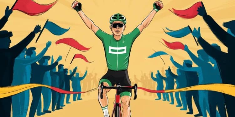 Philipsen triomphe au Tour de France, les mots des vainqueurs - Viral Mag Jasper Philipsen remporte sa première victoire sur le Tour de France 2023 Découvrez les réactions de Philipsen et Van der Poel après cette 10e étape marquante Viral Mag