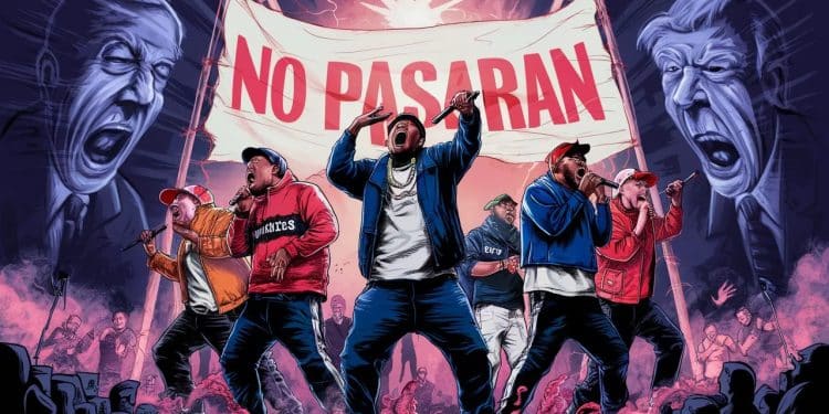 Polémique : Un Clip de Rap Anti-RN Sème la Controverse - Viral Mag Un clip de rap anti RN No Pasaran réunissant des rappeurs connus fait polémique pour ses paroles choquantes suscitant de vives réactions Viral Mag