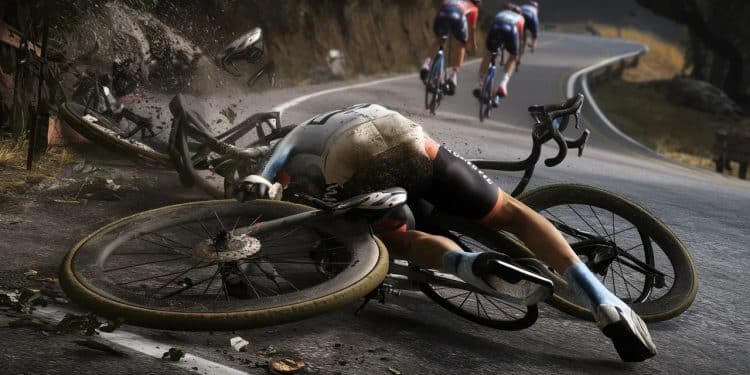 Le leader slovène de léquipe RedBull Bora Hansgrohe Primoz Roglic a chuté brutalement à 12 km de la ligne darrivée de la 12e étape du Tour de France   Viral Mag