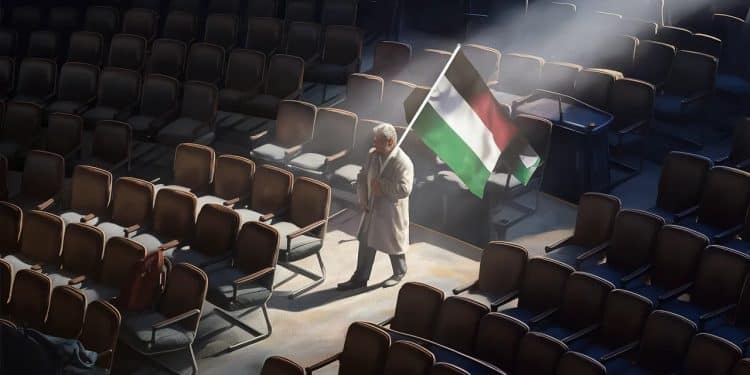 Quand les Élus LFI Érigent la Palestine en Priorité Politique - Viral Mag Le député LFI Sébastien Delogu arbore fièrement le drapeau palestinien à lAssemblée nationale Un geste symbolique révélateur des priorités de la gauche radicale Viral Mag