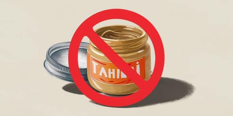 Rappel de tahini au Canada en raison d’un risque de salmonelle - Viral Mag Un rappel de tahini est en cours au Canada suite à une contamination à la salmonelle Découvrez les produits concernés et les précautions à prendre   Viral Mag