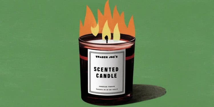 Trader Joes procède à un rappel national de ses bougies parfumées Mangue Mandarine en raison dun risque de sécurité Retournez les pour un remboursement complet   Viral Mag