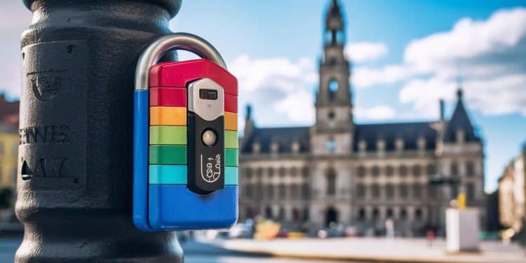 Agacée par les propriétaires Airbnb accrochant illégalement des boîtes à clés sur le mobilier urbain la ville de Rennes passe à loffensive avec une opération denlèvement   Viral Mag