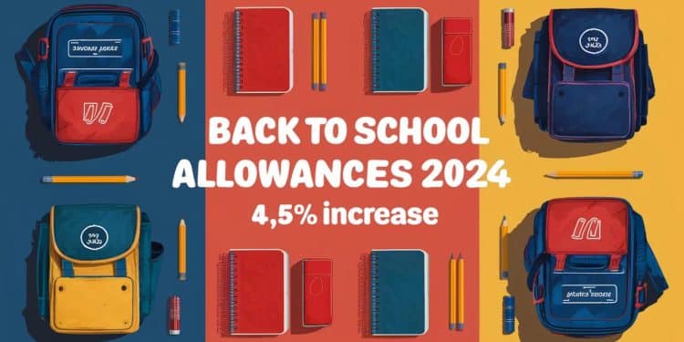 Rentrée scolaire 2024 : Les allocations revalorisées de 4,5% - Viral Mag Une bonne nouvelle pour 3 millions de foyers  les montants des allocations de rentrée scolaire seront revalorisés de 45 en août 2024   Viral Mag