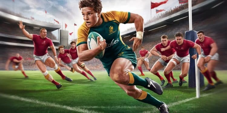 Rugby : La Relance Fantastique des Wallabies Face au Pays de Galles - Viral Mag Découvrez lessai spectaculaire des Wallabies contre le pays de Galles une action de toute beauté qui a fait rugir de plaisir les fans de rugby   Viral Mag
