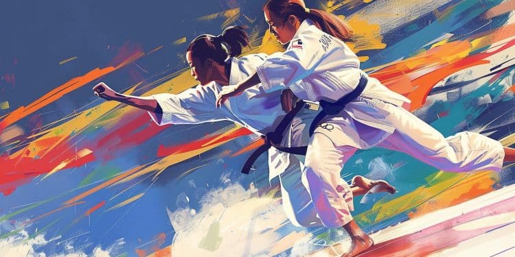 Sarah-Léonie Cysique Triomphe en 9 Secondes aux JO de Paris 2024 - Viral Mag La judokate française Sarah Léonie Cysique sest qualifiée en demi finale des  57 kg en seulement 9 secondes lors des Jeux Olympiques de Paris 2024   Viral Mag