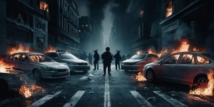 Seconde soirée d’émeutes dans les grandes villes françaises - Viral Mag Après les résultats du 2nd tour des législatives et la victoire de la gauche des manifestations dégénèrent en violence urbaine partout en France Viral Mag