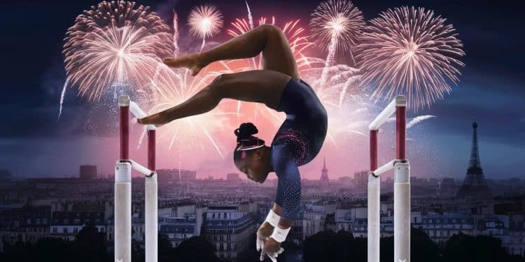 Simone Biles, la reine de la gymnastique, triomphe à Paris 2024 - Viral Mag Simone Biles superstar de la gym décroche son ticket pour les JO de Paris Après un retour gagnant elle vise lor olympique Viral Mag