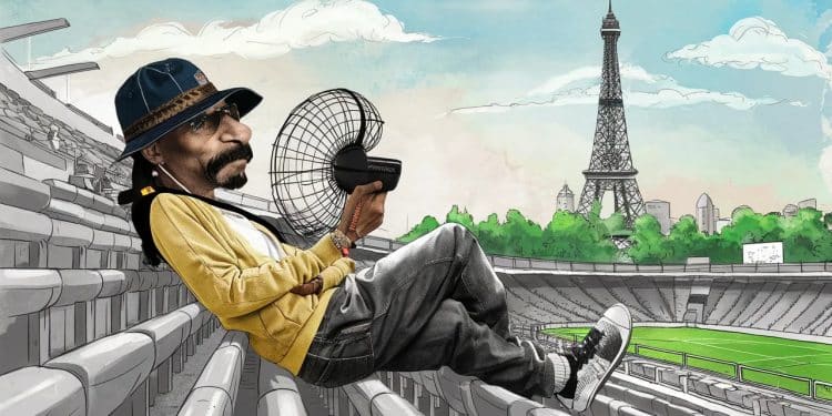 Découvrez lastuce géniale de Snoop Dogg pour combattre la chaleur étouffante lors des Jeux Olympiques de Paris 2024 Une solution simple et efficace    Viral Mag