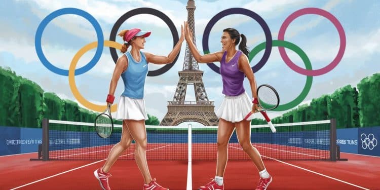 Succès en double pour les Françaises Caroline Garcia et Diane Parry aux JO 2024 - Viral Mag Caroline Garcia et Diane Parry se qualifient pour le 2ème tour en double aux Jeux Olympiques de Paris 2024 tandis que lautre paire française est éliminée Viral Mag