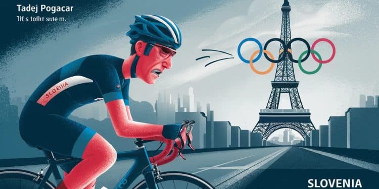 Tadej Pogacar Renonce aux Jeux Olympiques de Paris 2024 - Viral Mag Tadej Pogacar double vainqueur du Tour de France annonce son forfait pour les JO de Paris 2024 Le cycliste slovène se concentre sur les Mondiaux   Viral Mag