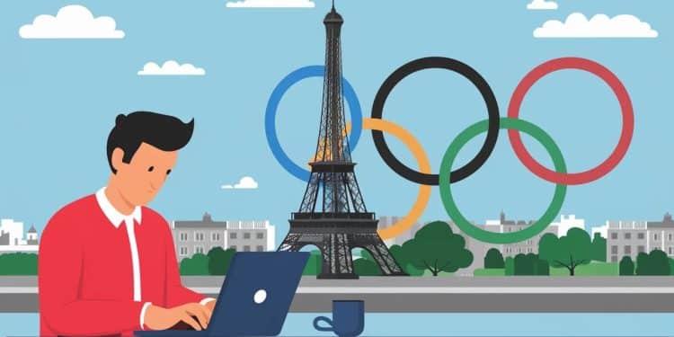 Télétravail : le remède miracle pour affronter les JO de Paris ? - Viral Mag Face aux perturbations annoncées durant les JO 2024 à Paris salariés et entreprises voient le télétravail comme la solution idéale Enquête Viral Mag