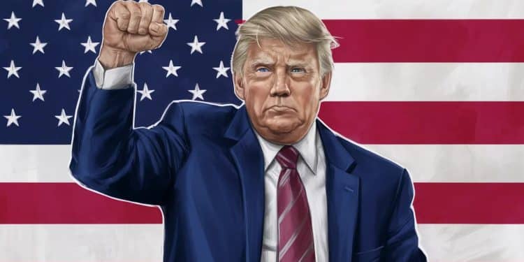 Une image saisissante de Donald Trump après une tentative dassassinat galvanise ses partisans le propulsant vers un statut messianique aux États Unis   Viral Mag