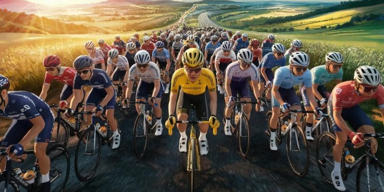 Tour de France 2024 : Le peloton roule tranquillement vers Dijon - Viral Mag Suivez en direct la 6e étape du Tour de France entre Mâcon et Dijon Une étape de plat promise aux sprinteurs après la victoire de Mark Cavendish Viral Mag