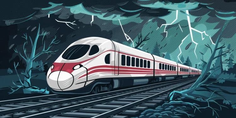 Trafic Grande Vitesse Sud-Est Interrompu Suite aux Orages - Viral Mag Découvrez limpact des violents orages sur le trafic ferroviaire dans le Sud Est de la France Retards et perturbations sont au programme Viral Mag