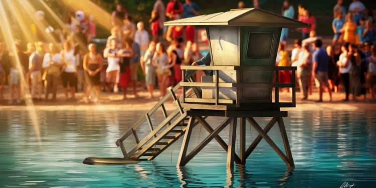 Un adolescent de 16 ans meurt noyé sur une plage surveillée du parc de Miribel à Lyon malgré lintervention des secours Une enquête est en cours   Viral Mag