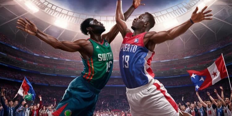 Aux Jeux Olympiques de Paris 2024 le Soudan du Sud remporte sa première victoire olympique en battant Porto Rico au basket Un moment fort de ces JO   Viral Mag