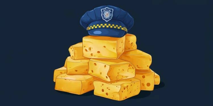 Le commissaire dune brigade autoroutière allemande a été démis de ses fonctions après avoir volé 80 kg de fromage cheddar lors dune intervention sur un accident   Viral Mag