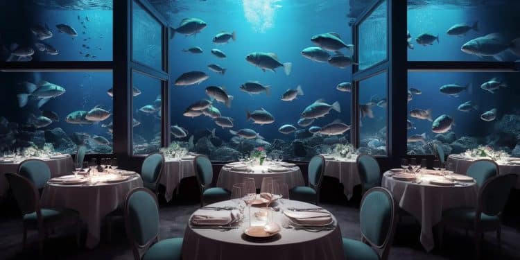 Explorez la cuisine inventive de Florian Barbarot aux Abysses un restaurant insolite à Paris qui vous immerge dans les profondeurs dune cuisine marine surprenante   Viral Mag