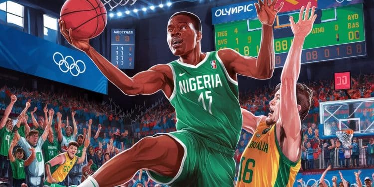 Une Victoire Historique pour le Nigéria Face à l’Australie - Viral Mag Le Nigéria réalise un exploit retentissant lors des JO de Paris 2024 en simposant face à lAustralie en basket féminin une première depuis 20 ans   Viral Mag