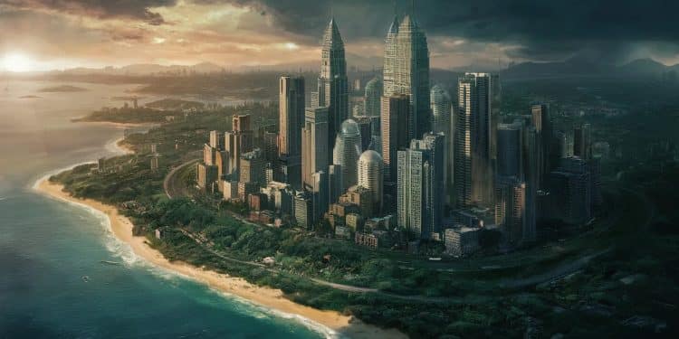 Découvrez lhistoire fascinante de Forest City mégaprojet immobilier chinois déserté face au détroit de Malacca en Malaisie   Viral Mag