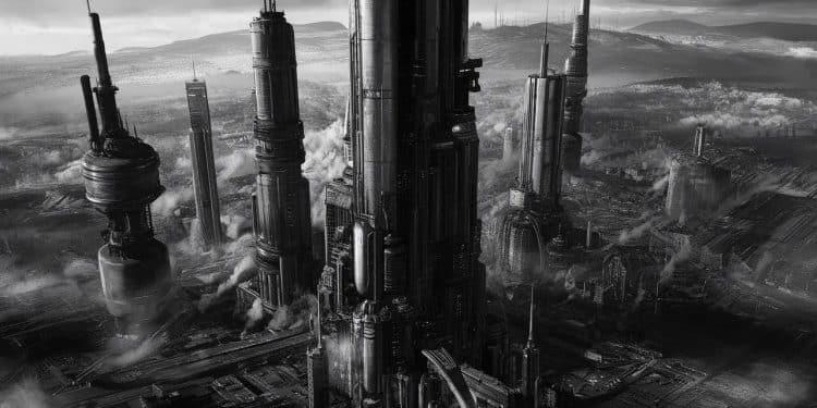 Vertigéo la nouvelle BD post apocalyptique de Lloyd Chéry Emmanuel Delporte et Amaury Bündgen nous plonge dans un univers vertigineux et aliénant Une fable architecturale fascinante   Viral Mag