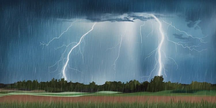 Vigilance orageuse : huit départements en alerte - Viral Mag Des orages intenses sabattent sur plusieurs régions en France Météo France place huit départements du sud ouest en vigilance orange Découvrez les régions concernées et les précautions à prendre   Viral Mag