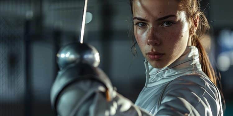 Malgré les obstacles la fleurettiste française Ysaora Thibus est déterminée à briller lors des Jeux olympiques de Paris 2024   Viral Mag