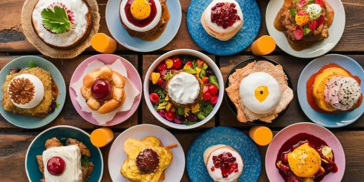 15 Recettes Irrésistibles pour un Brunch Dominical Mémorable - Viral Mag Découvrez notre sélection de 15 recettes originales et gourmandes pour un brunch dominical réussi Sucré salé il y en a pour tous les goûts    Viral Mag