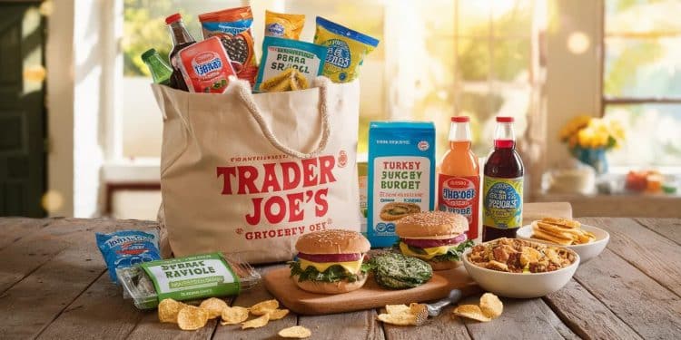 Découvrez les 8 produits stars à ne pas manquer chez Trader Joes en août des burgers aux pâtes en passant par le café et le thé    Viral Mag