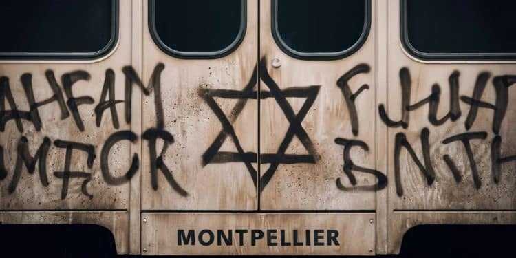 Agression antisémite choquante dans le tramway de Montpellier - Viral Mag Un homme victime dune violente attaque antisémite dans le tramway de Montpellier Lagresseur activement recherché Témoins sous le choc   Viral Mag