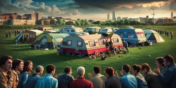 Une nouvelle aire daccueil pour les gens du voyage a été aménagée aux Sorinières près de Nantes sans en informer les riverains au préalable Découvrez les détails de cette décision controversée   Viral Mag