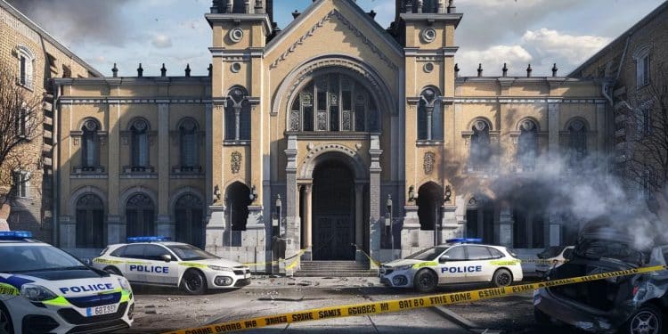 Attentat à la synagogue de La Grande-Motte : Suspect arrêté à Nîmes - Viral Mag Un attentat a visé la synagogue de La Grande Motte ce samedi matin Le suspect un Algérien en situation régulière a été interpellé à Nîmes après un échange de tirs avec la police   Viral Mag