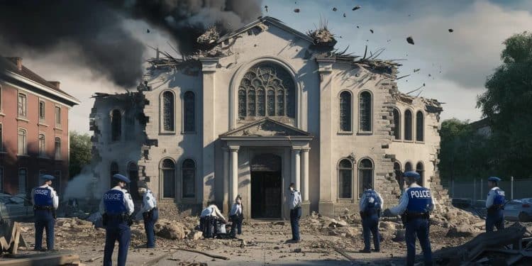 Attentat antisémite à La Grande-Motte : La France sous le choc - Viral Mag Explosion criminelle devant une synagogue de lHérault Gabriel Attal et Gérald Darmanin sur place Les autorités dénoncent un acte antisémite odieux Viral Mag