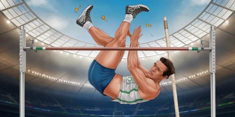 Buzz Insolite : Le Perchiste Français Fait Plus Parler de Son Paquet que de Ses Performances ! - Viral Mag Élimination surprenante et virale dAnthony Ammirati aux JO de Paris après que son paquet ait heurté la barre lors des qualifications du saut à la perche Viral Mag