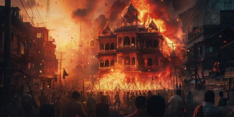 Au Bangladesh les minorités religieuses surtout hindoues subissent de violentes attaques dans un contexte de grave crise politique Diplomates et ONG inquiets   Viral Mag