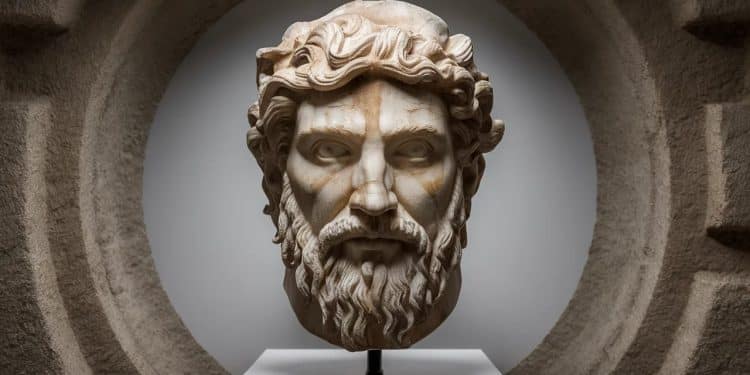 Découverte Exceptionnelle : Une Tête de Zeus en Marbre à Aphrodisias - Viral Mag Une tête en marbre de Zeus datant du IIe ou IIIe siècle a été découverte près du temple dAphrodite à Aphrodisias en Turquie Cette trouvaille remarquable ravive lhistoire de cette cité antique Viral Mag