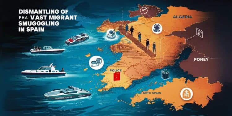 La police espagnole a démantelé un réseau de passeurs ayant introduit 1 000 migrants algériens et syriens depuis lAlgérie Un défi pour lEurope   Viral Mag