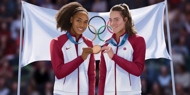 Des Russes bannières neutres médaillés aux JO de Paris 2024 - Viral Mag Mirra Andreeva et Diana Shnaider deux joueuses russes remportent une médaille olympique sous bannière neutre Retour sur cette première historique et controversée Viral Mag