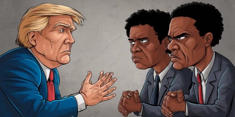 Donald Trump a été interviewé lors de la convention des journalistes afro américains Découvrez les moments forts de cet échange houleux   Viral Mag