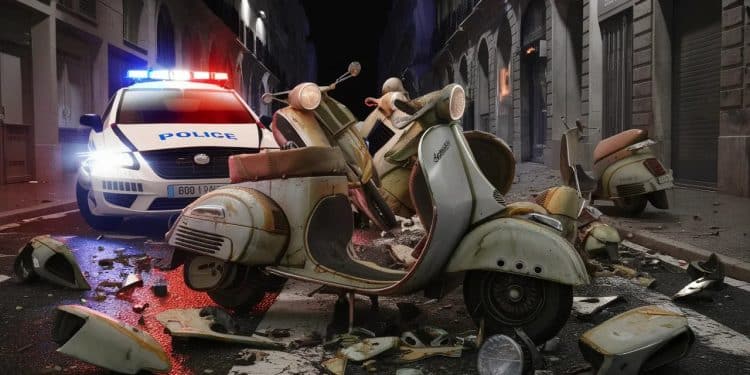 Marseille sous le choc  après un vol à larraché un scooter pris en chasse et percuté violemment tuant un des occupants   Viral Mag